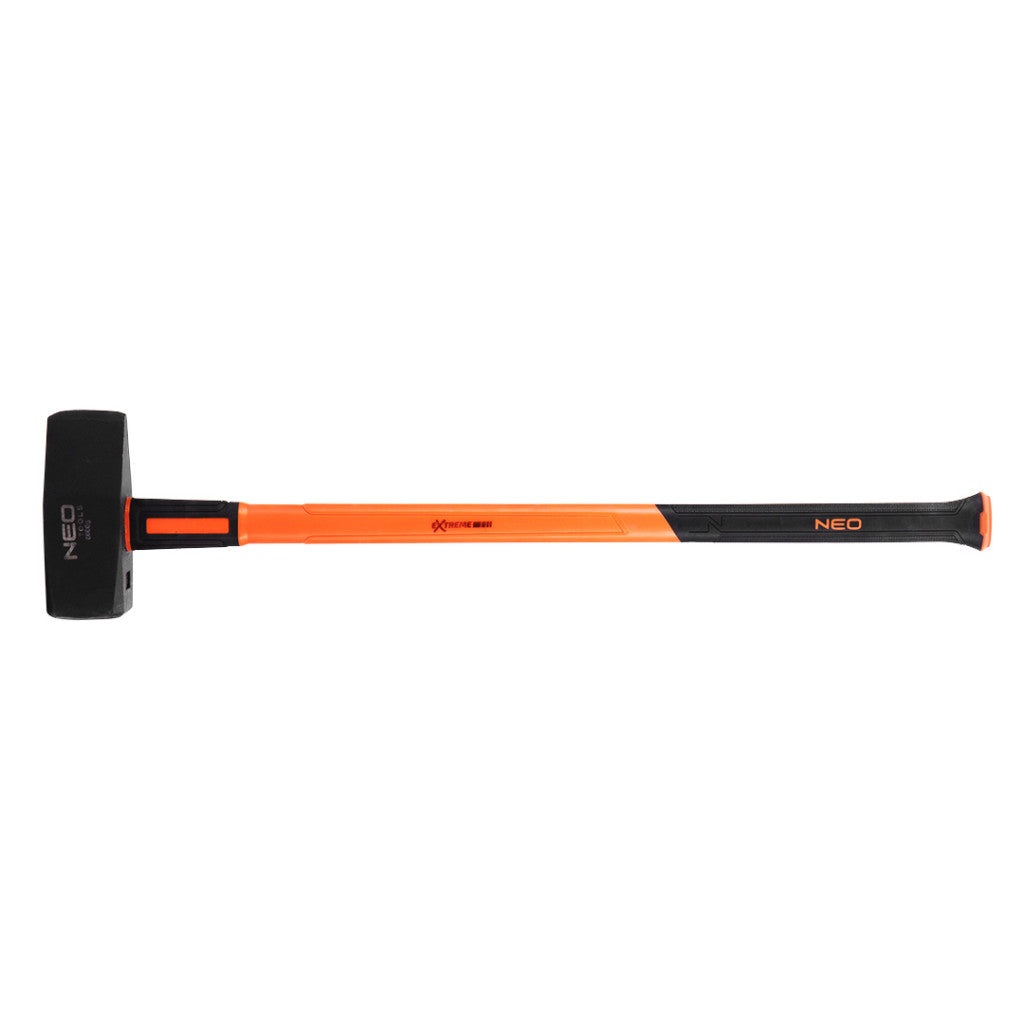 NEO TOOLS Kőtörő kalapács 6kg, üvegszálas, kétkomponensű markolat 25-162