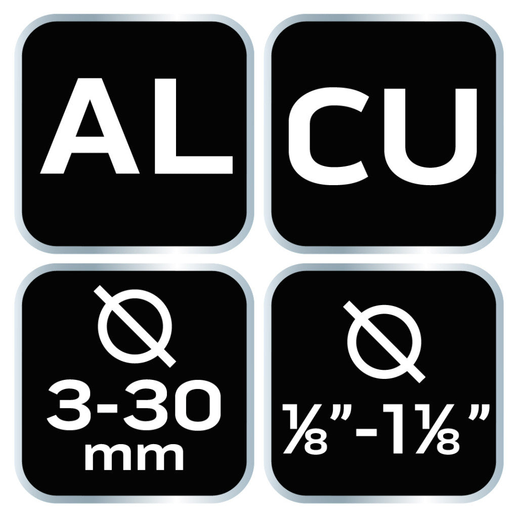 NEO TOOLS Csővágó 1/8-1.1/4" (3-30mm), réz, alumínium 02-402