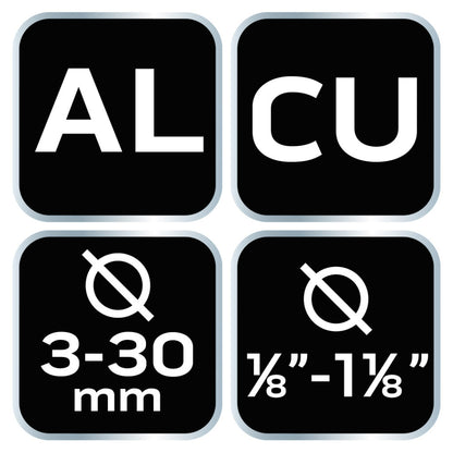 NEO TOOLS Csővágó 1/8-1.1/4" (3-30mm), réz, alumínium 02-402