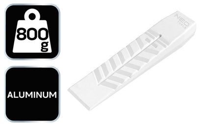NEO TOOLS Alumínium fahasító ék 800g, fogazott 27-212