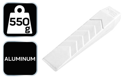 NEO TOOLS Alumínium fahasító ék 550g, fogazott 27-213