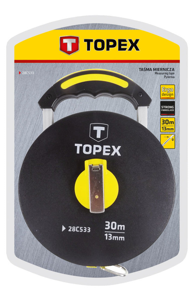 TOPEX Mérőszalag 30m 28C533