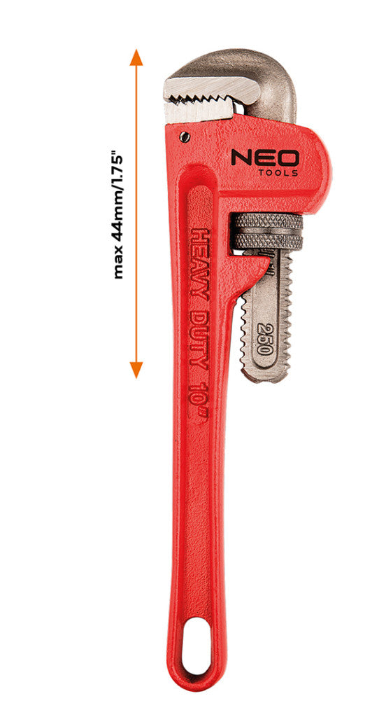 NEO TOOLS Csőfogó "Stillson" 250mm 25 év garanciával 02-415