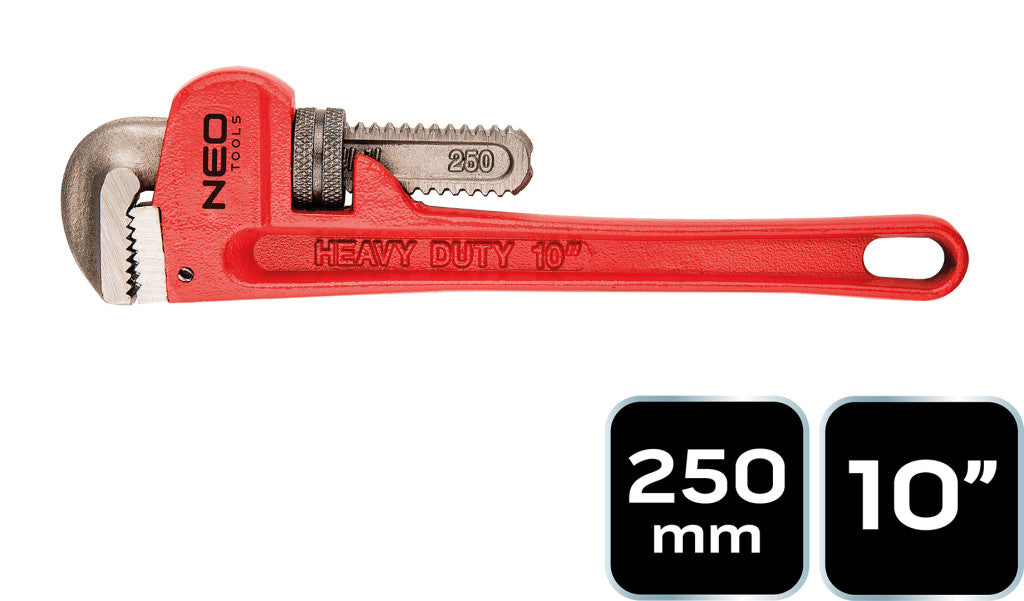NEO TOOLS Csőfogó "Stillson" 250mm 25 év garanciával 02-415