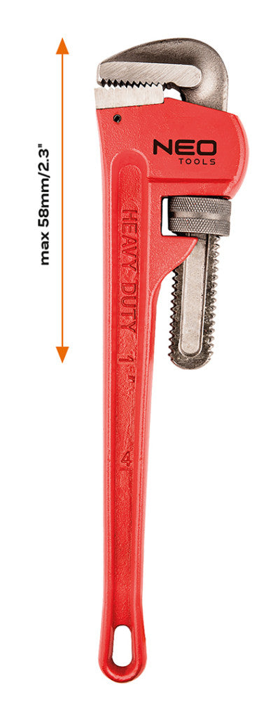 NEO TOOLS Csőfogó "Stillson" 350mm 25 év garanciával 02-417