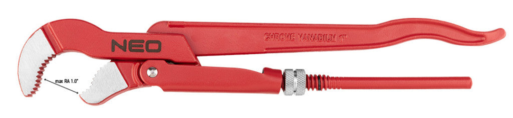 NEO TOOLS Csőfogő S, 1", CV 25 év garanciával 02-420