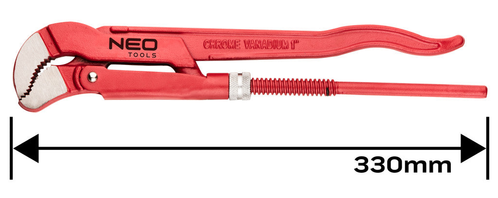 NEO TOOLS Csőfogő S, 1", CV 25 év garanciával 02-420