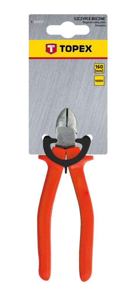 TOPEX OLDALCSÍPŐ FOGÓ 160MM 1000V, szigetelt 32D517