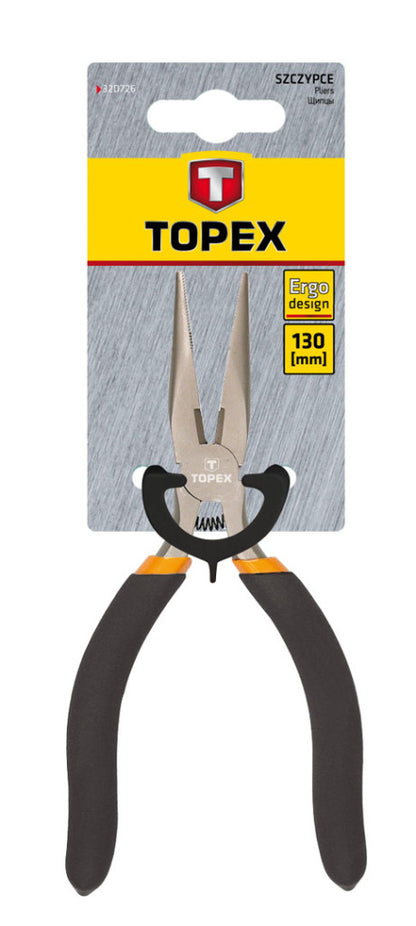 TOPEX HOSSZÚCSŐRŰ FOGÓ 130MM 32D726