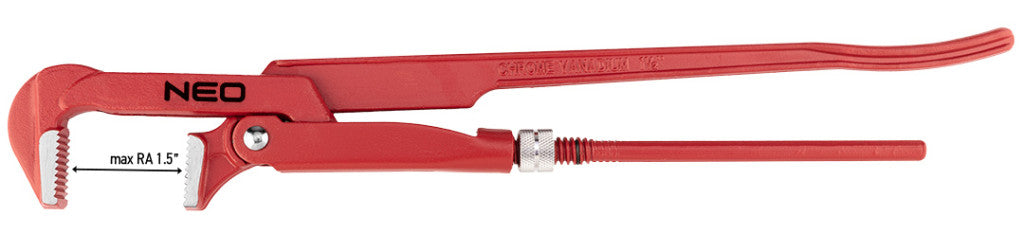 NEO TOOLS Csőfogó 90fok, 1,5", CV, 420mm 25 év garanciával 02-424