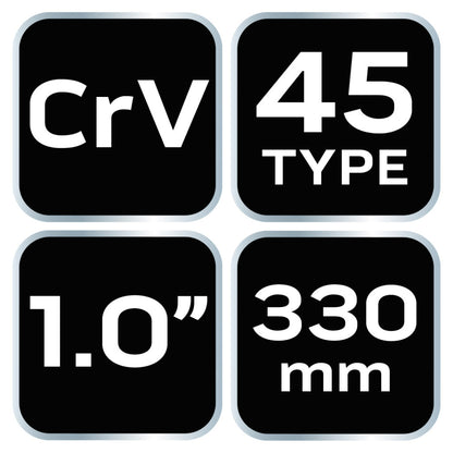 NEO TOOLS Csőfogó 45fok, 1", CrV Line, 330mm 25 év garanciával 02-426
