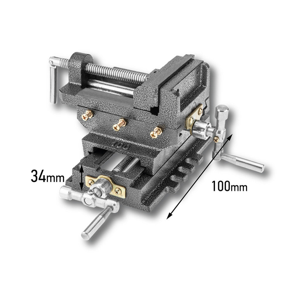 NEO TOOLS Gépsatu, 2 irányban állítható 100mm 35-035