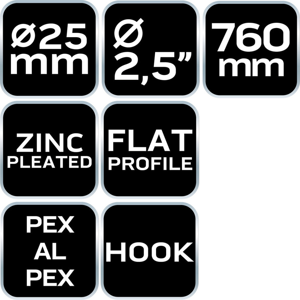 NEO TOOLS PEX csőhajlító rugó 25x760 mm 02-433
