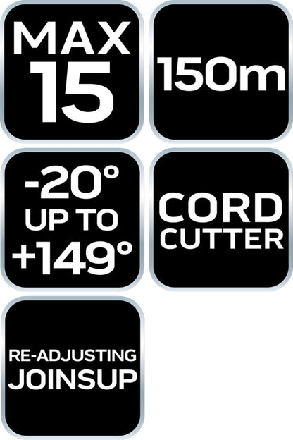 NEO TOOLS Tömítőzsinór 150m 02-438