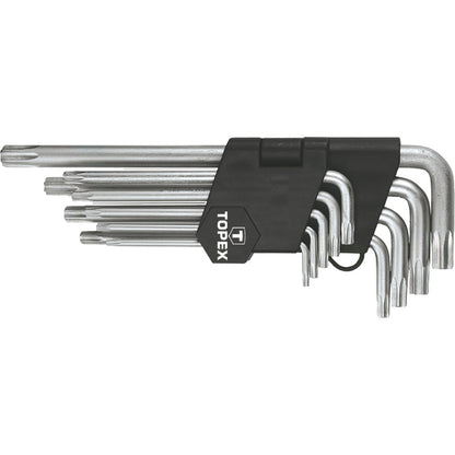 TOPEX Torxkulcs készlet 9db, T10-T50 35D961