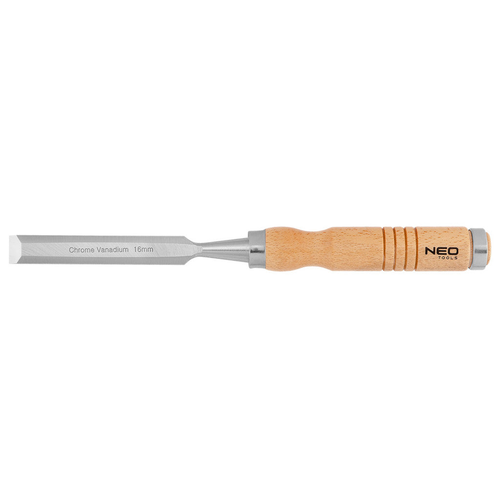 NEO TOOLS Favéső 16mm, CRV, fa nyéllel 37-816
