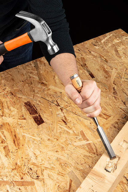 NEO TOOLS Favéső 18mm, CRV, fa nyéllel 37-818