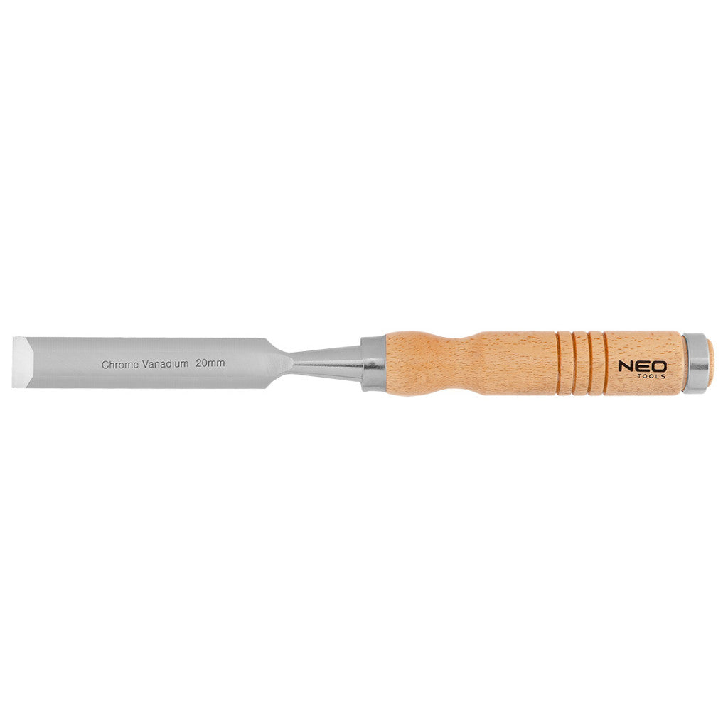 NEO TOOLS Favéső 20mm, CRV, fa nyéllel 37-820