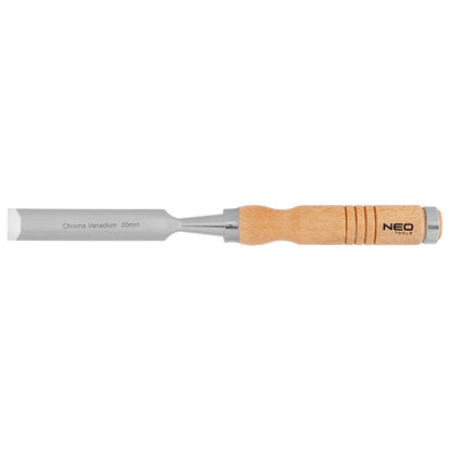 NEO TOOLS Favéső 20mm, CRV, fa nyéllel 37-820
