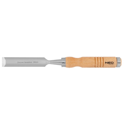 NEO TOOLS Favéső 24mm, CRV, fa nyéllel 37-824