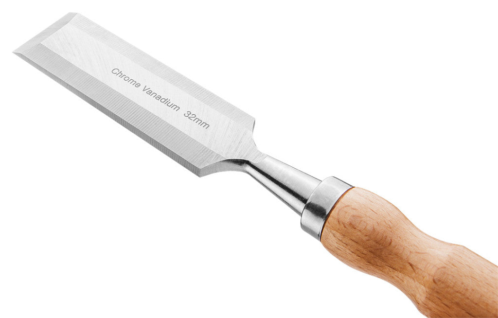 NEO TOOLS Favéső 32mm, CRV, fa nyéllel 37-832