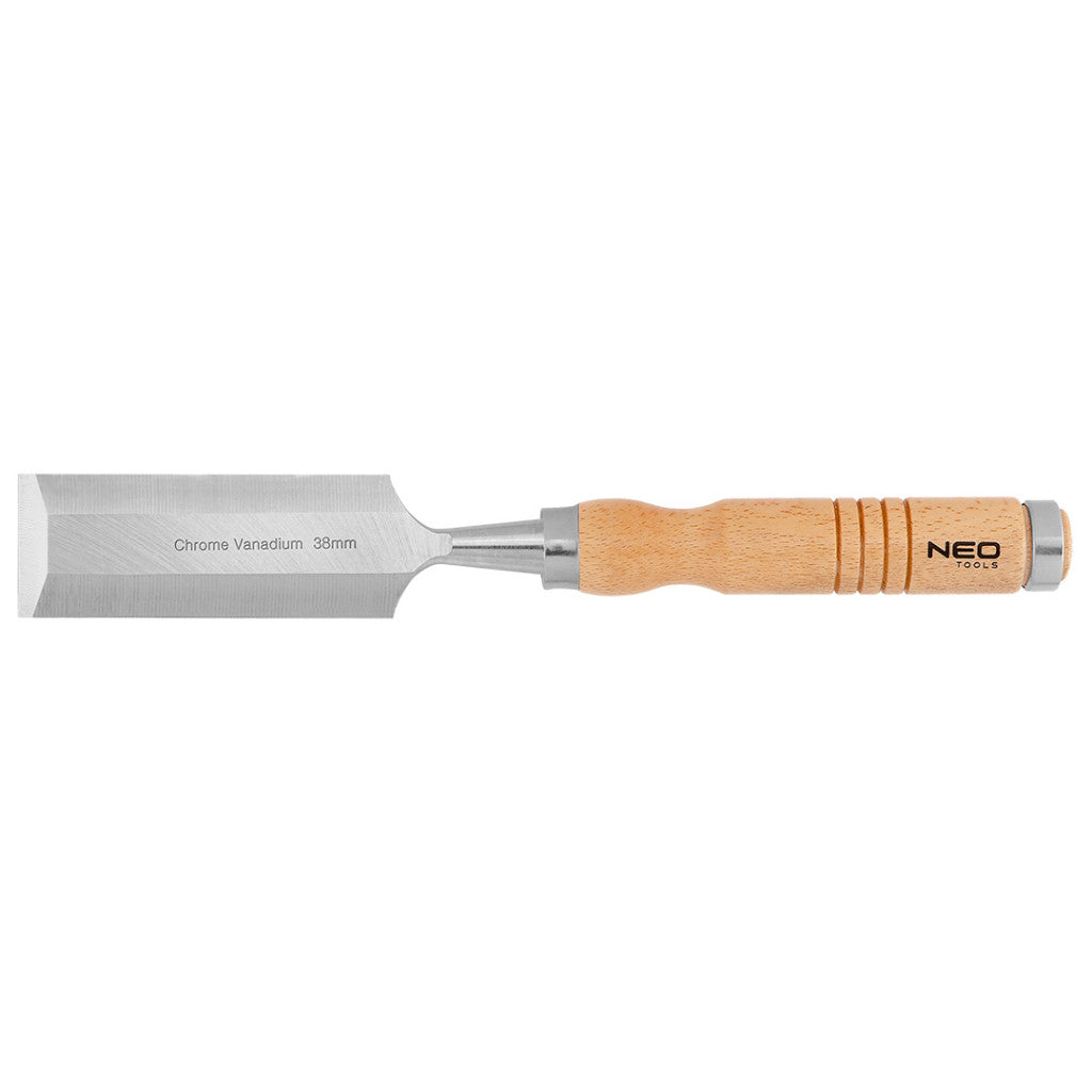 NEO TOOLS Favéső 38mm, CRV, fa nyéllel 37-838
