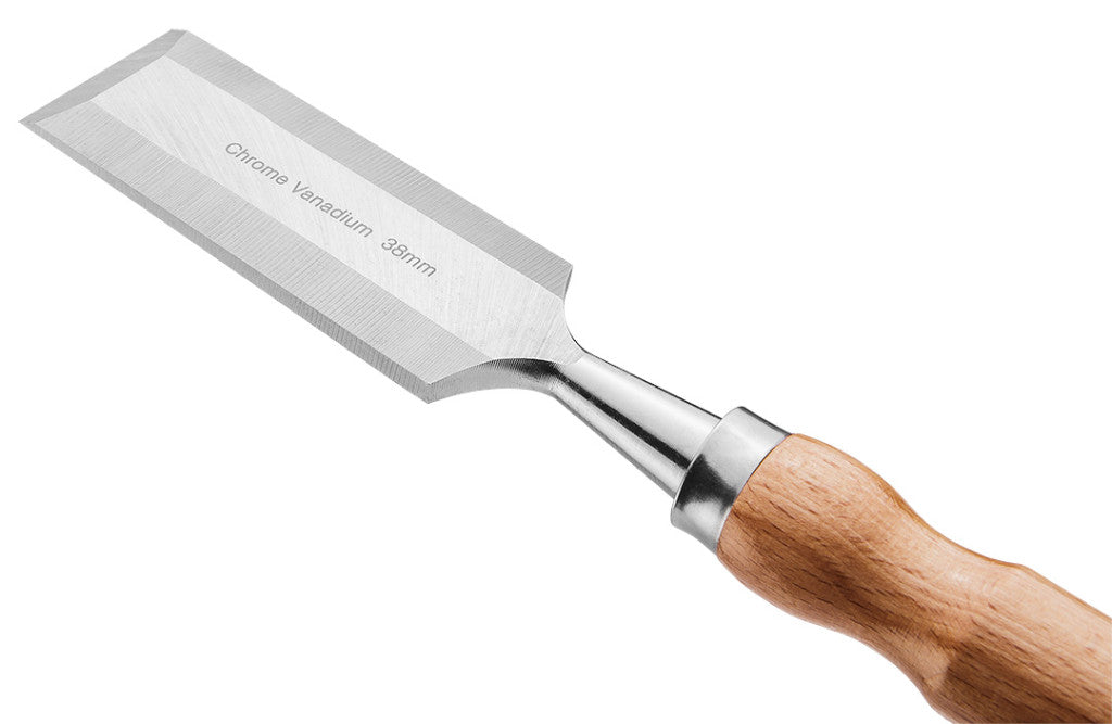 NEO TOOLS Favéső 38mm, CRV, fa nyéllel 37-838