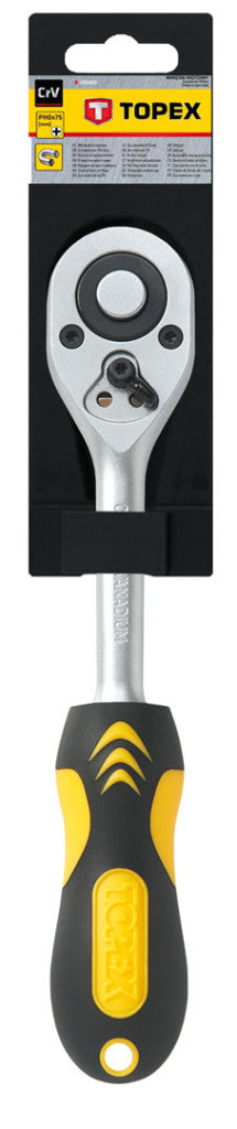 TOPEX Racsnis kulcs 1/4" 150mm 38D501