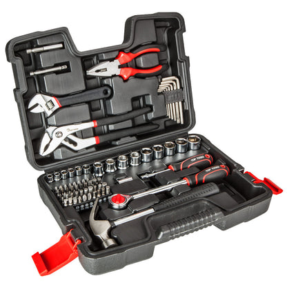 Top Tools Szerszámkészlet 1/4", 1/2" 81db 38D510