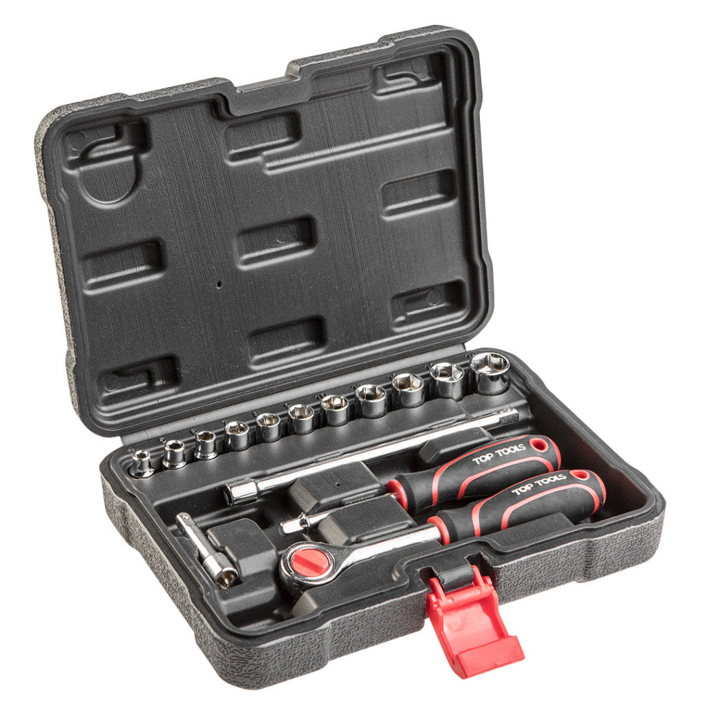 Top Tools Dugókulcskészlet 1/4", 15db 38D525