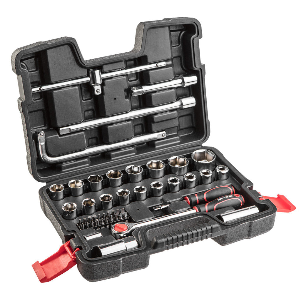 Top Tools Dugókulcskészlet 1/4", 1/2", 47db 38D550