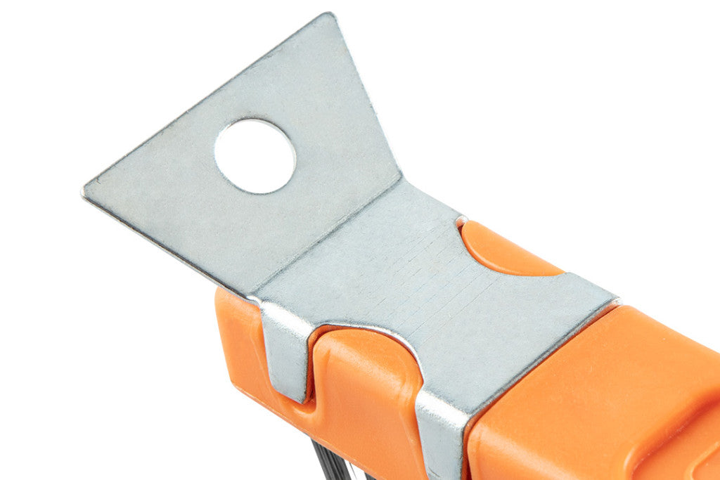 NEO TOOLS Drótkefe, acél, 3x19 sor, kaparóval 39-012