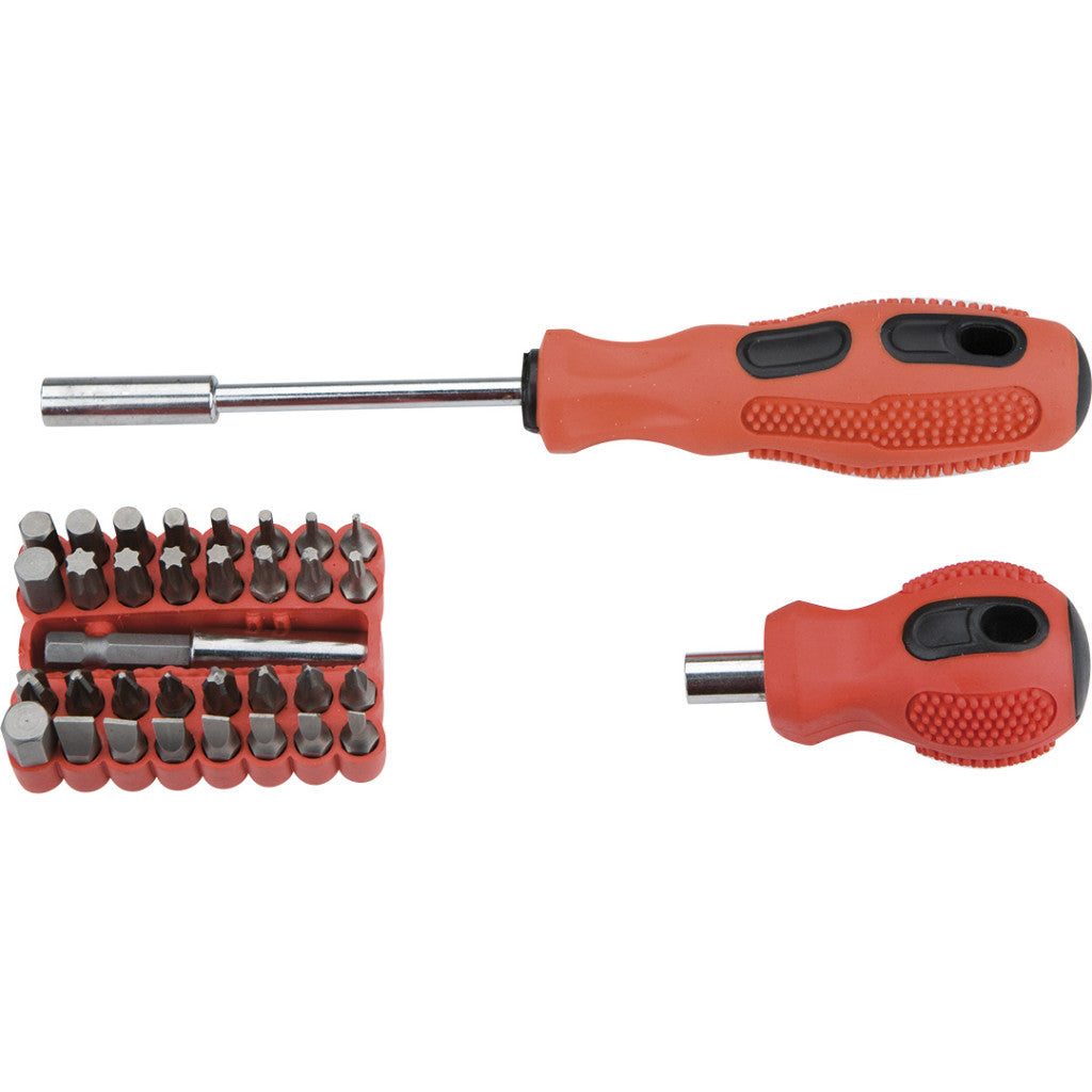 Top Tools Bitkészlet befogószárral 35db 39D456
