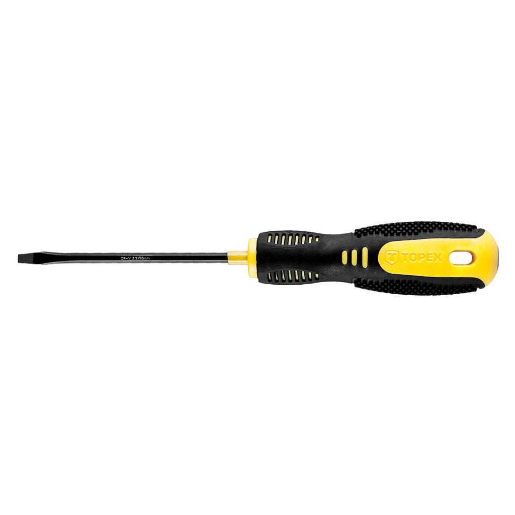 TOPEX Csavarhúzó lapos 3,2x75mm 39D801