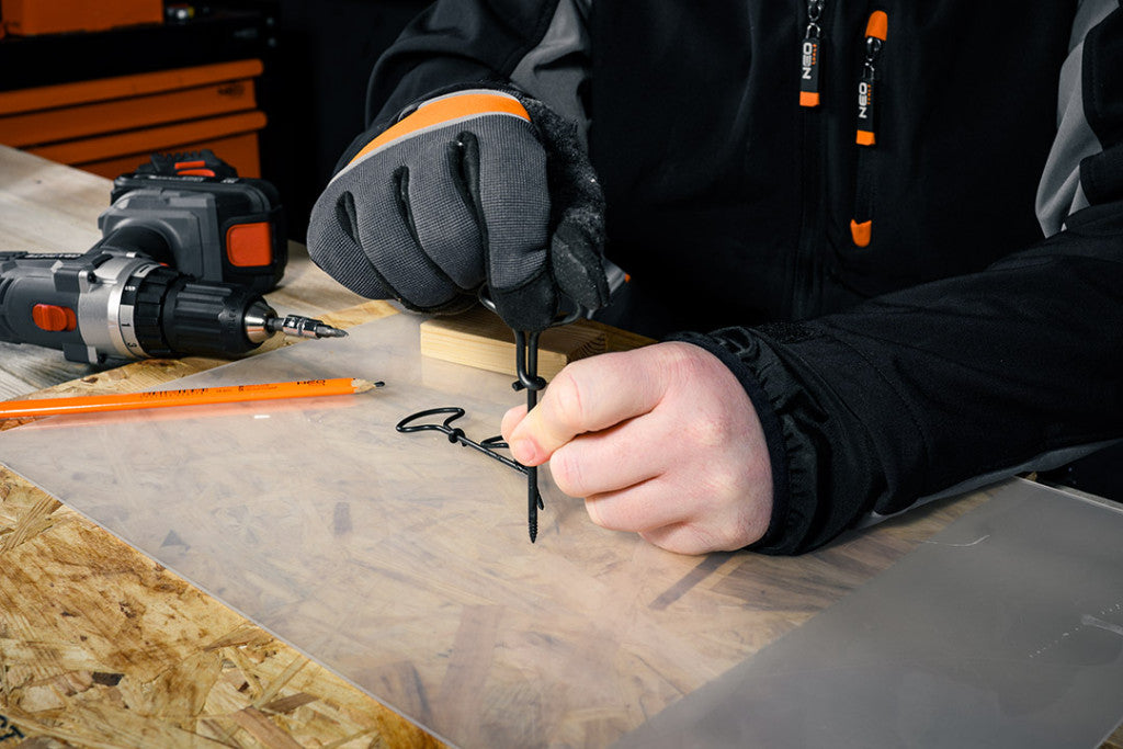 NEO TOOLS Kézi csigafúró készlet, 3db-os 41-340