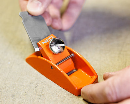 NEO TOOLS Kézi gyalu, fémházas, fához, 89x35 mm 41-350