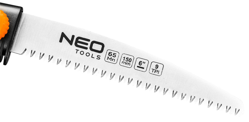 NEO TOOLS Ágvágó fűrész, fűrészlap:150mm(6"), 9 TPI, összecsukható 42-100