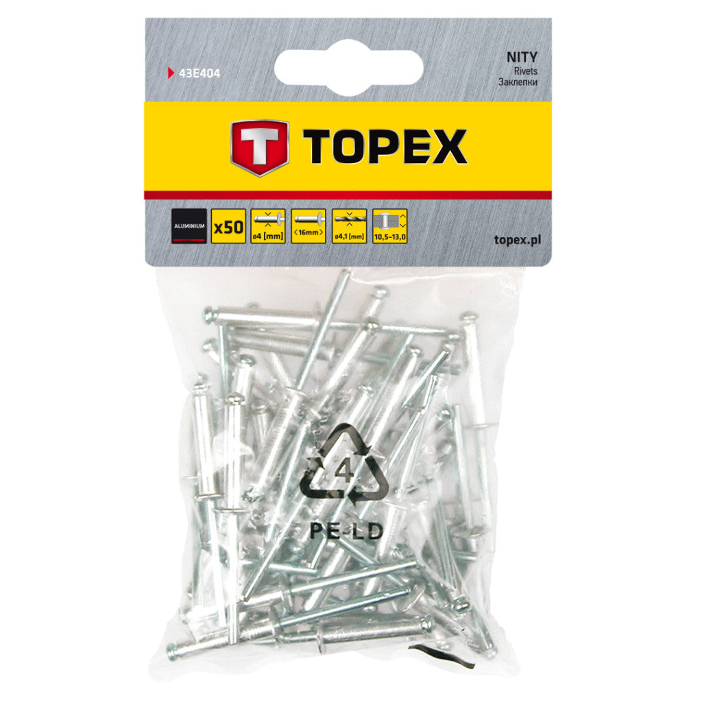 TOPEX POPSZEGECS 4.0X16, 50db 43E404