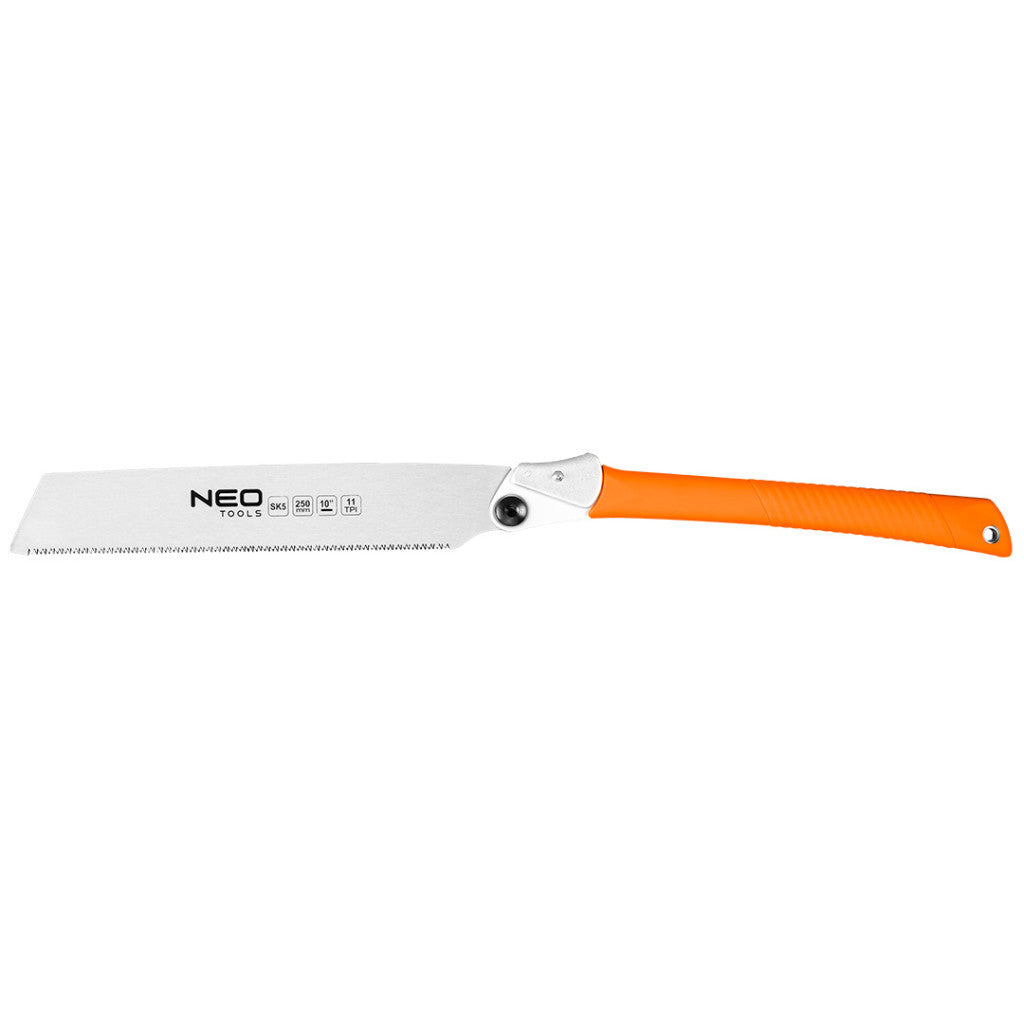 NEO TOOLS Japán fűrész, fűrészlap: 250mm(10") 11 TPI, wide, összecsukható 44-610