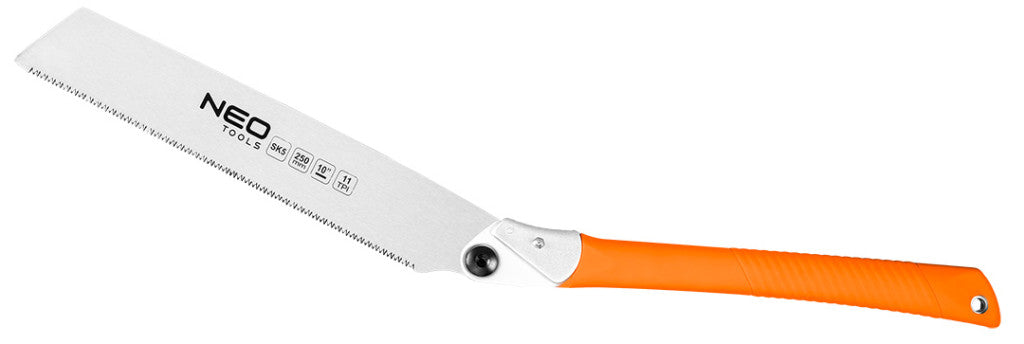 NEO TOOLS Japán fűrész, fűrészlap: 250mm(10") 11 TPI, wide, összecsukható 44-610