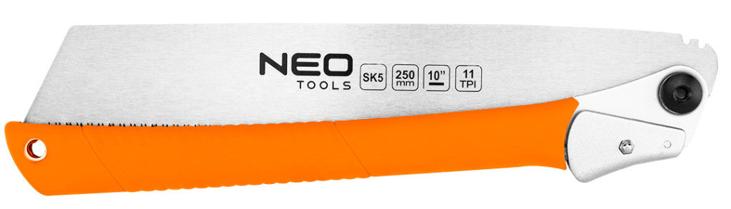 NEO TOOLS Japán fűrész, fűrészlap: 250mm(10") 11 TPI, wide, összecsukható 44-610