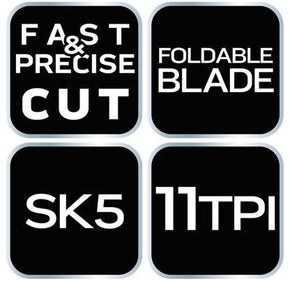 NEO TOOLS Japán fűrész, fűrészlap: 250mm(10") 11 TPI, wide, összecsukható 44-610