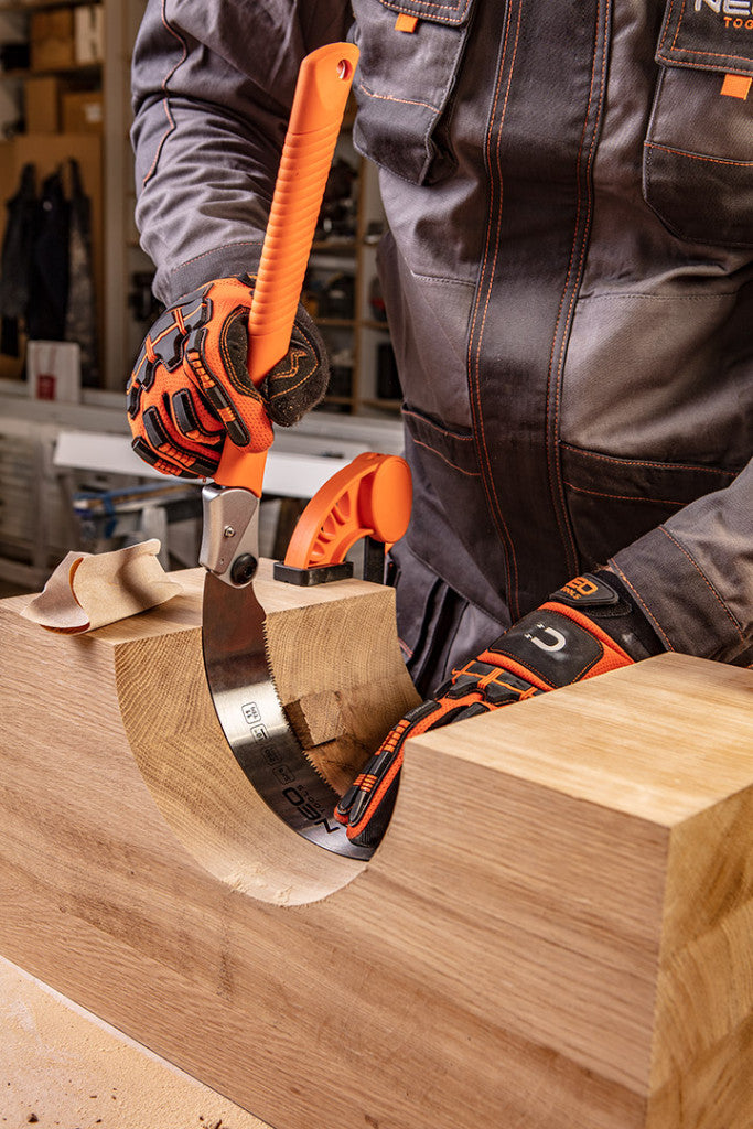 NEO TOOLS Japán fűrész, fűrészlap:250mm(10") 11 TPI, hegyes, összecsukható 44-611