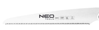 NEO TOOLS Japán fűrész, fűrészlap:250mm(10") 11 TPI, hegyes, összecsukható 44-611