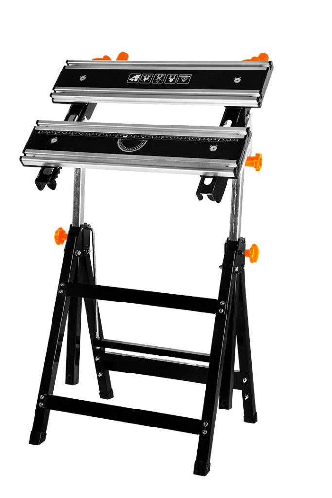 NEO TOOLS Állítható munkapad, alumínium 60 x 58 x 77-107cm 44-700