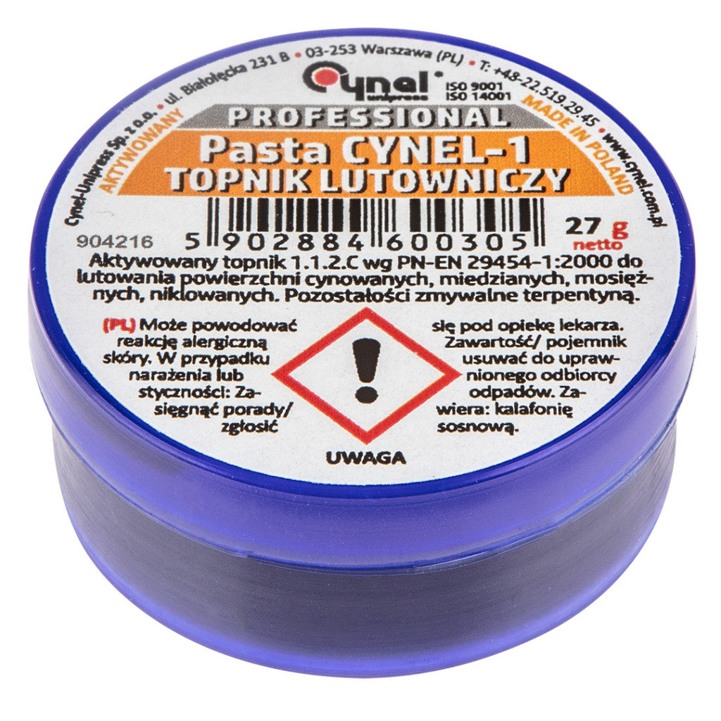 CYNEL Forrasztópaszta, 35 ml 44E816