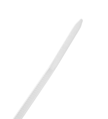 TOPEX KÁBELKÖTEGELŐ, gyorskötöző, 2,5mm x 200mm, fehér, 100db 44E971