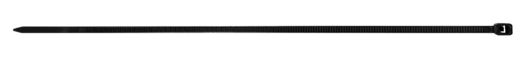 TOPEX KÁBELKÖTEGELŐ, gyorskötöző, 3,6mm x 300mm, fekete, 100db 44E973