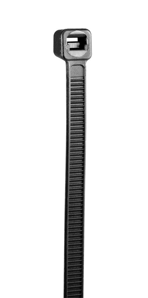 TOPEX KÁBELKÖTEGELŐ, gyorskötöző, 3,6mm x 300mm, fekete, 100db 44E973