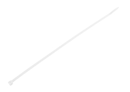 TOPEX KÁBELKÖTEGELŐ, gyorskötöző, 3,6mm x 300mm, fehér, 100db 44E974